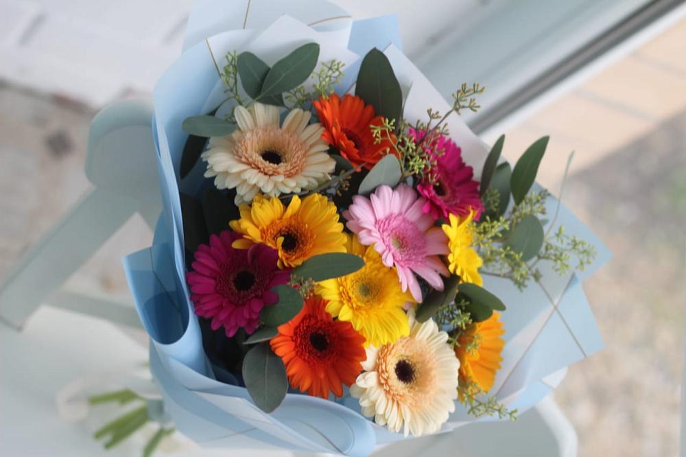 Букет цветов из: Герберы в Заринск