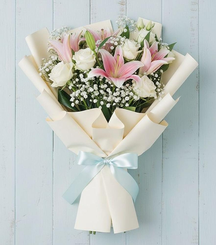 Букет цветов из: Лилии в Заринск