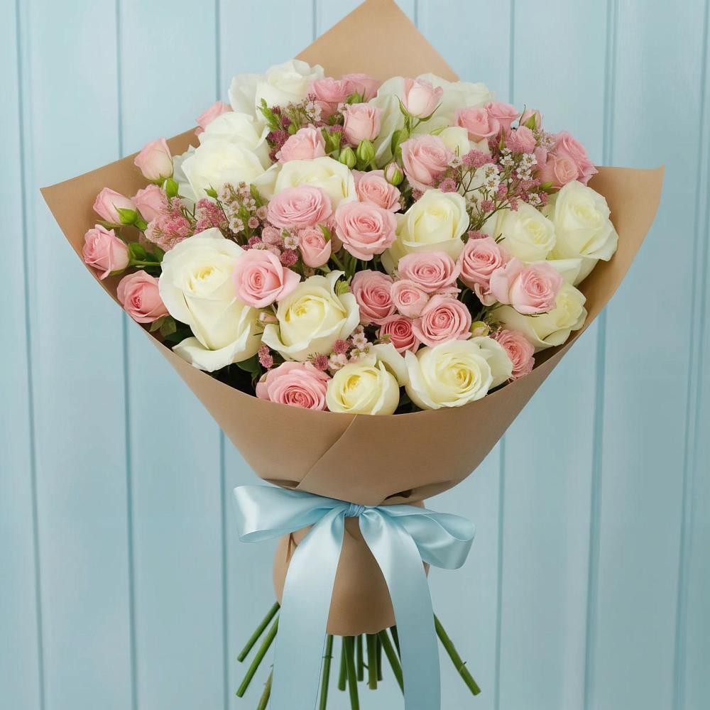 Букет цветов из: Розы в Заринск