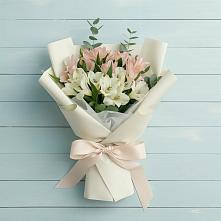 Букет цветов из:  Альстромерии в Заринск