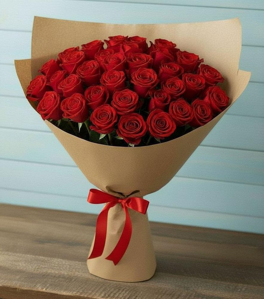 Букет Красные розы Милано в Заринск