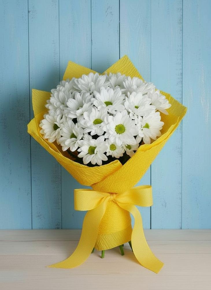 Букет цветов из: Хризантемы в Заринск