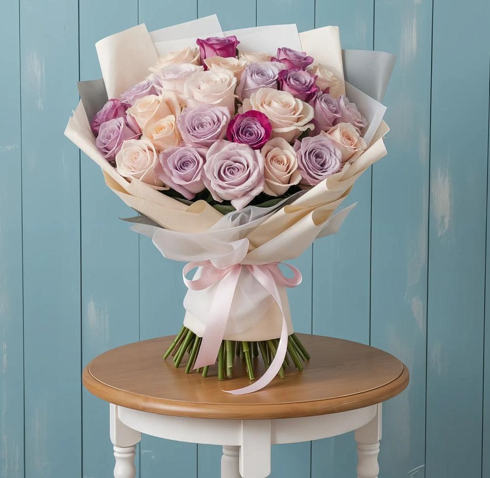 Букет цветов из: Розы в Заринск