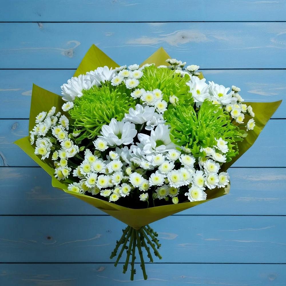 Букет цветов из: Хризантемы в Заринск