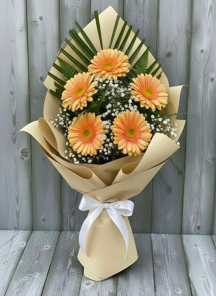 Букет цветов из: Герберы в Заринск