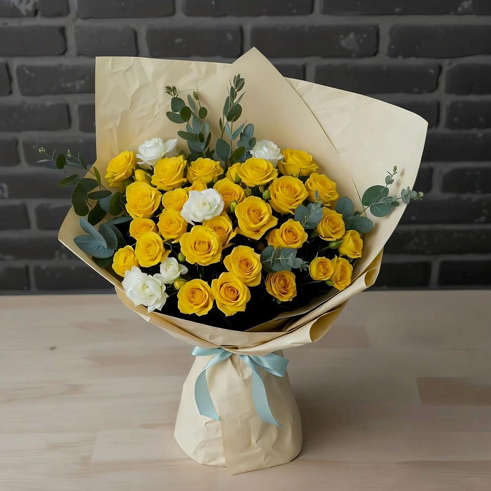 Букет цветов из: Розы в Заринск