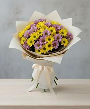 Букет цветов из:  Хризантемы в Заринск