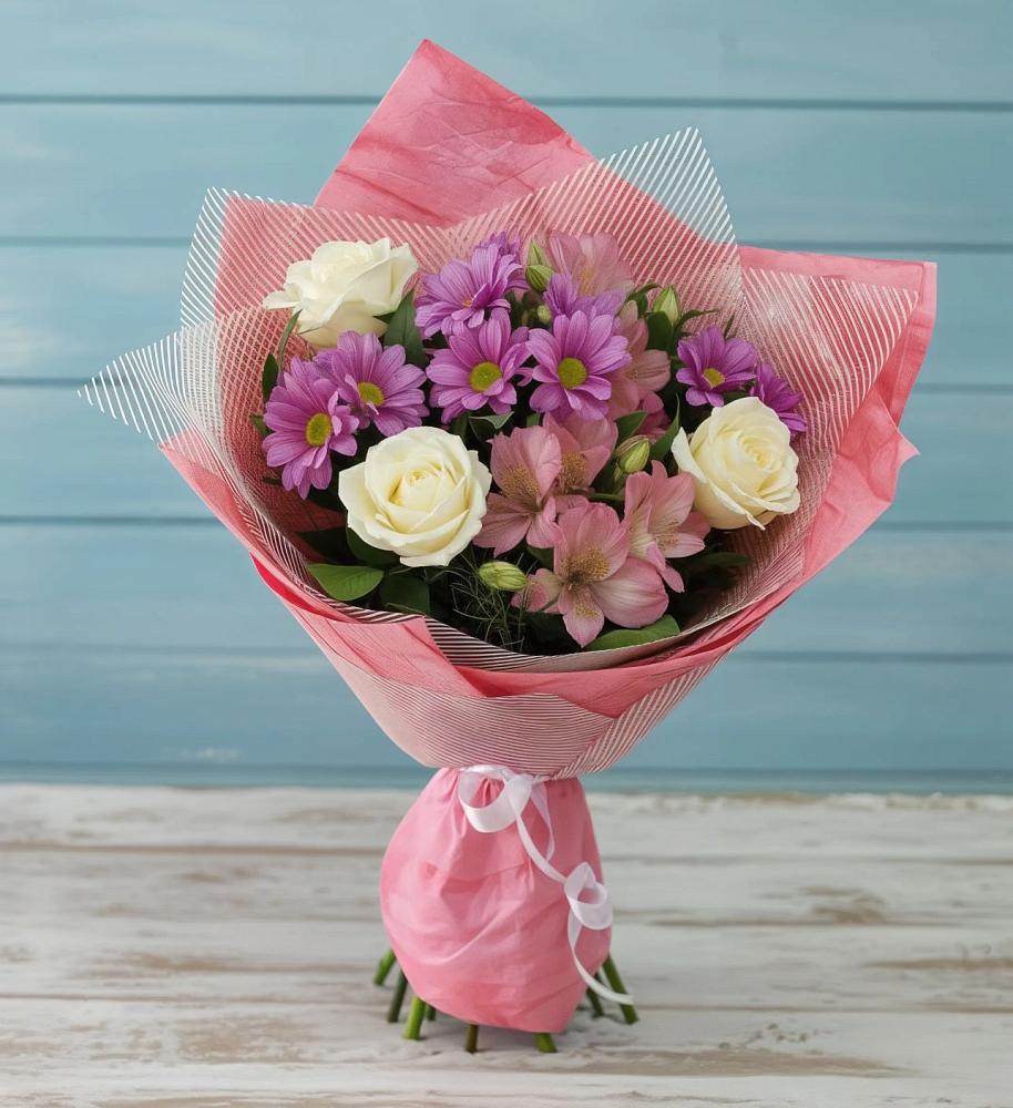 Букет цветов из: Герберы в Заринск