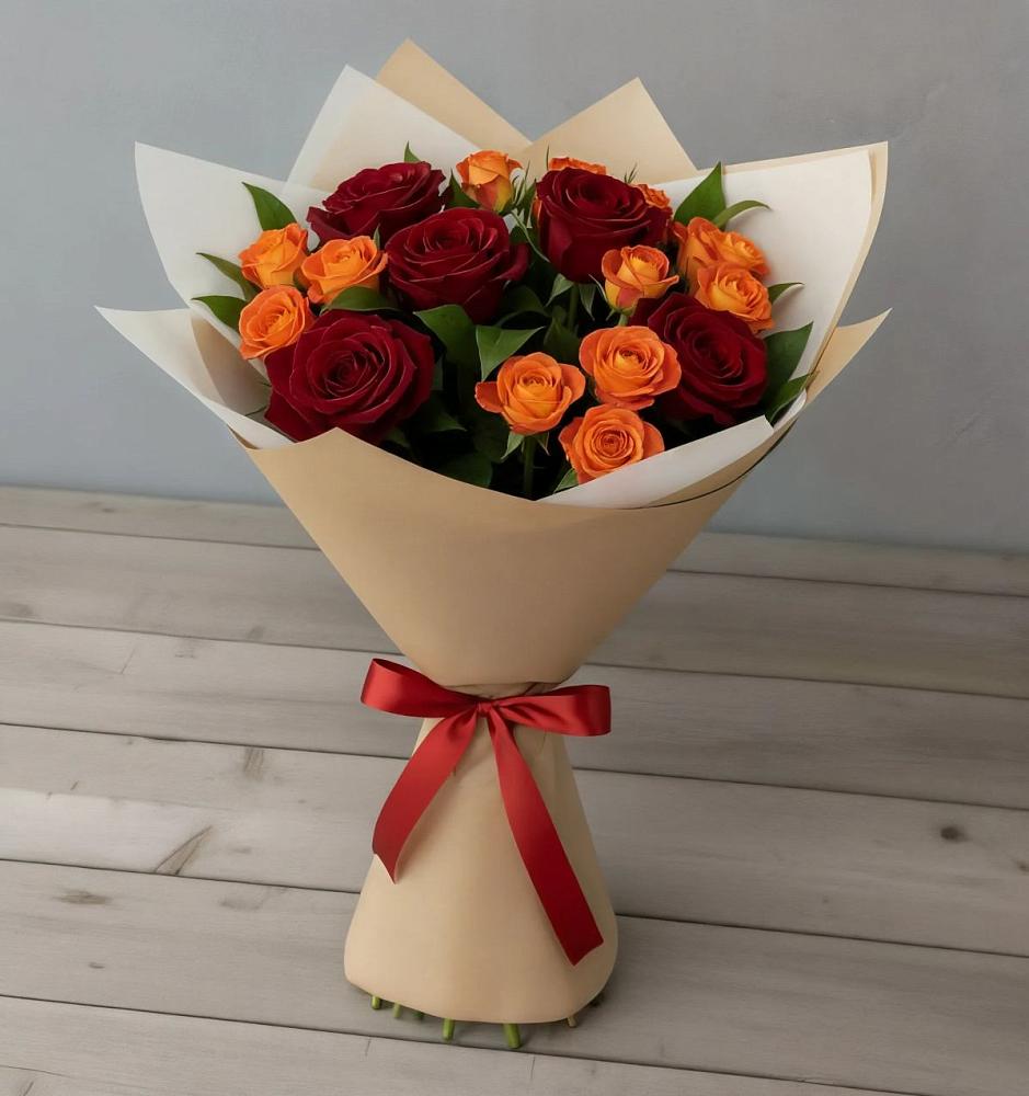 Букет Любовь и восторг в Заринск